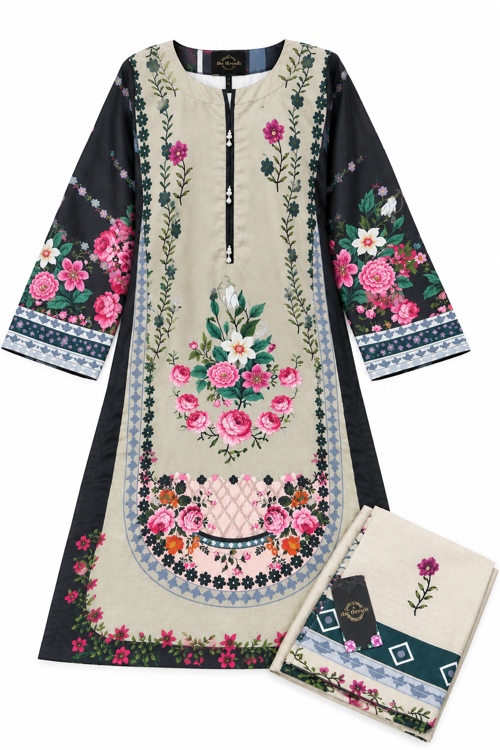 AJORA 2pc PREMIUM WINTER LAWN SUIT