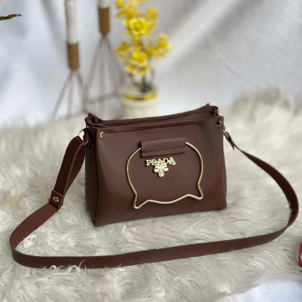 Premium Cat Design Leather Handbags
