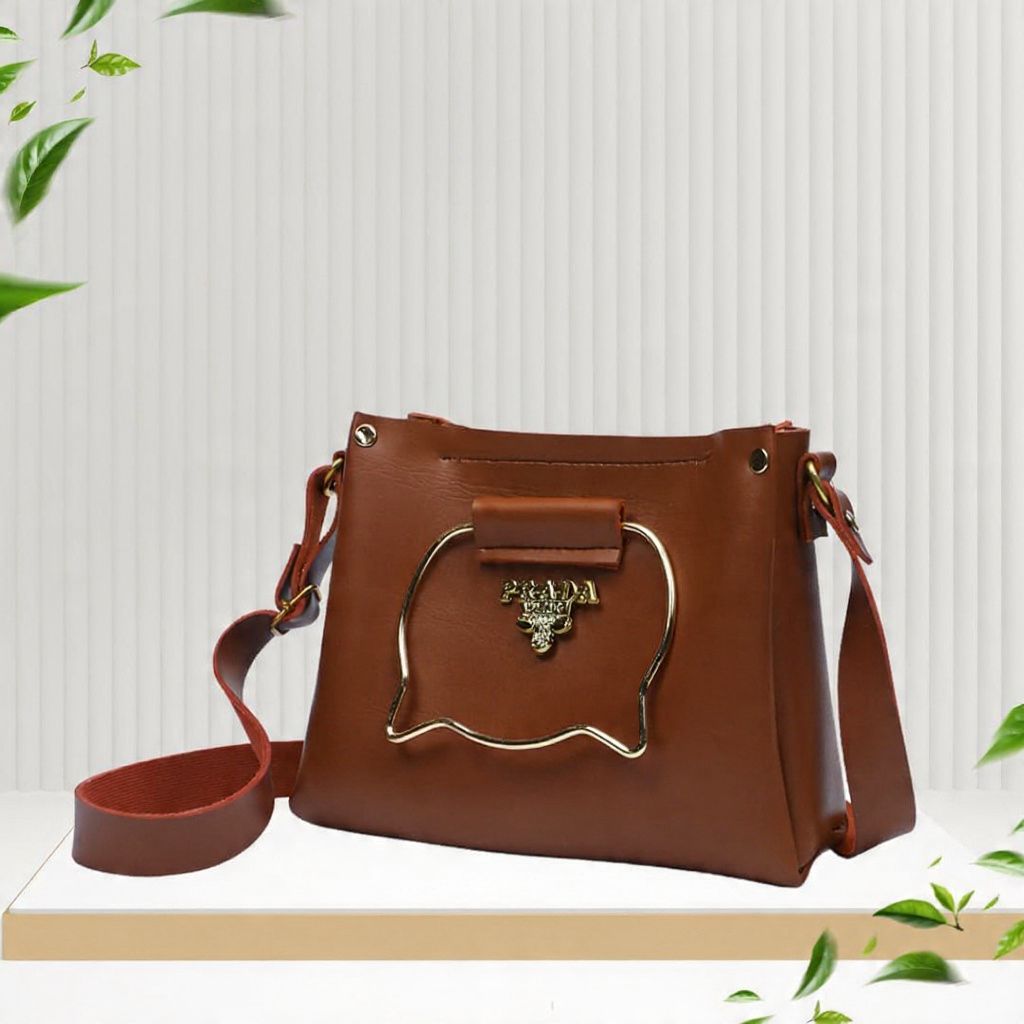 Premium Cat Design Leather Handbags