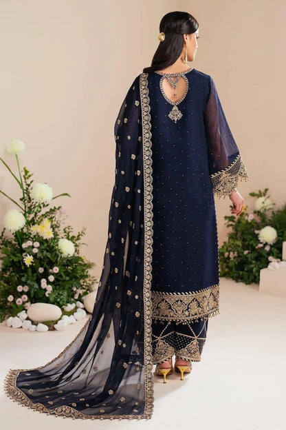 AJORA CHIFFON 3PC EMBROIDERY